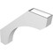 Ekena Millwork 3 1/2-in. W x 24-in. D x 24-in. H Legacy Architectural Grade PVC Knee Brace BRCP035X24X24LEC - alternate 5